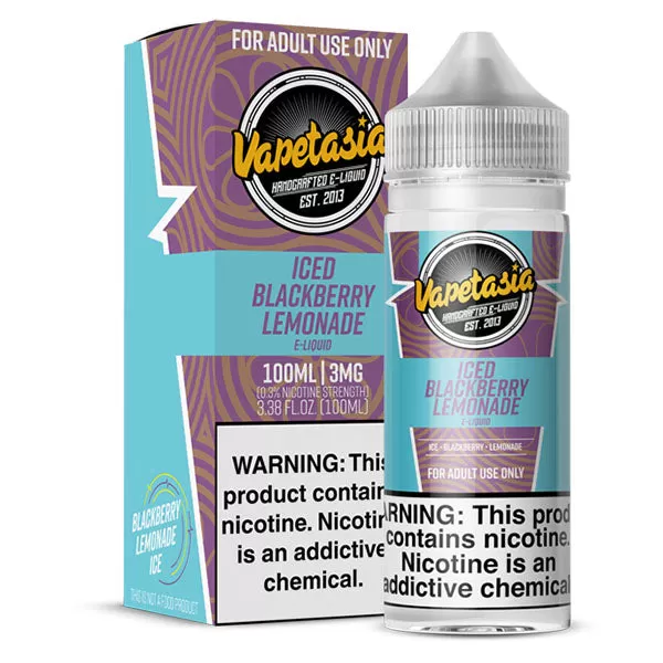 Iced Blackberry Lemonade 60ml by Vapetasia - 3 mg / - Image 2