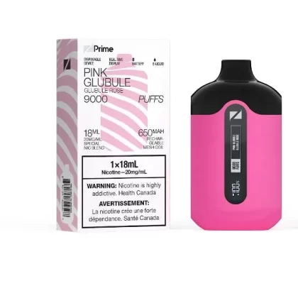 ZPrime Disposable Vape – 9000 Puffs – Pink Glubule