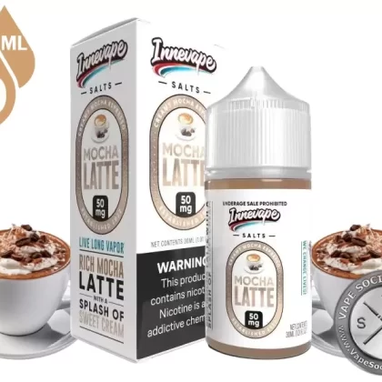 Mocha Latte Innevape Salts 30ml - Vape Product, Vape Product