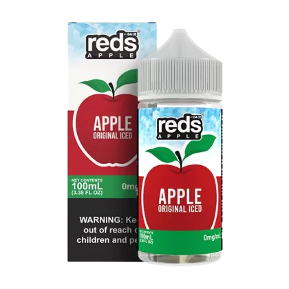Reds Apple Original Iced eJuice - Vape Product; Vape Product, Vape Product; 7 Daze (FEF806)