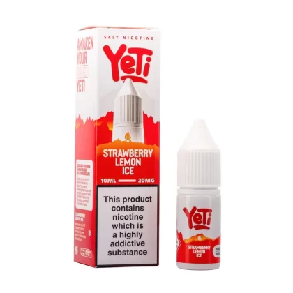 Strawberry Lemon Ice Nic Salt E-Liquid by Yeti