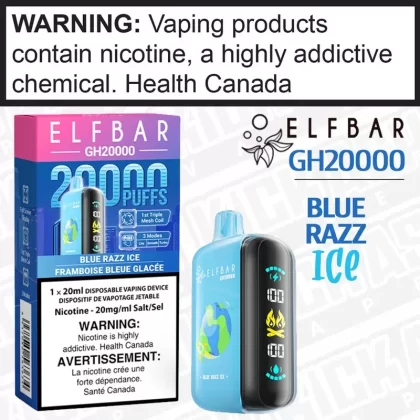 Blue Razz Ice ELFBAR GH20000