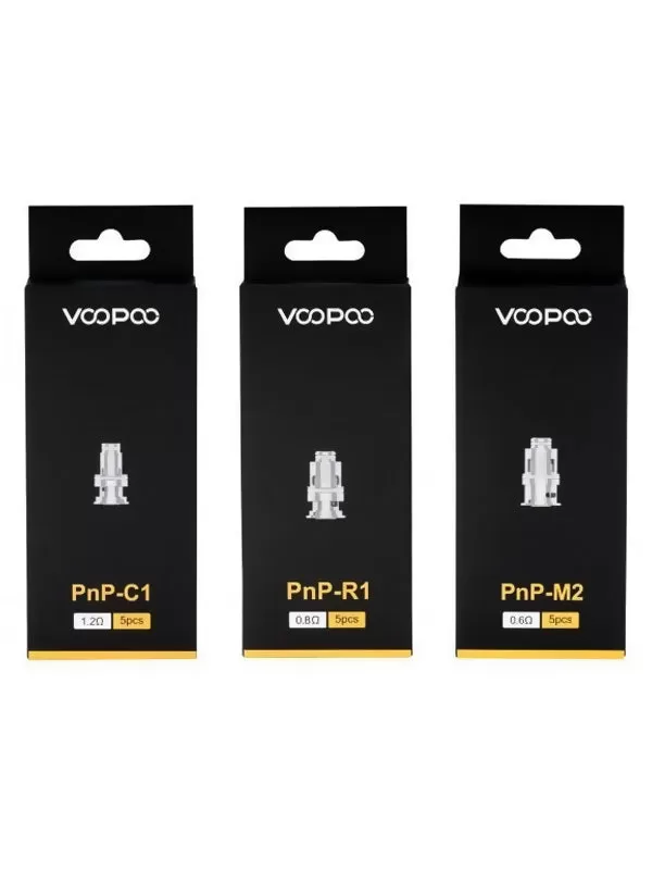 Voopoo PNP Replacement Coils (5 Pack) - 0.8ohm PnP-R1 Dual - Image 2