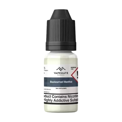 Vapemate Classic Blackcurrant Menthol 10ml - 70VG / 30VG / 0mg - Vapeshop Co