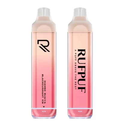RufPuf Mango Guava Blackcurrant Ice Disposable Vape – 7500 Puffs – 40mg
