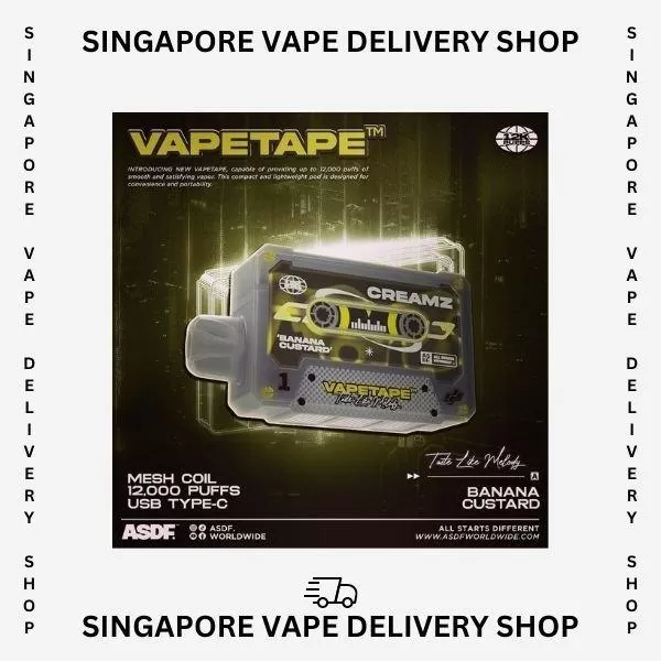 Vapetape 12000 Puffs - Grape Blackcurrant - Image 2