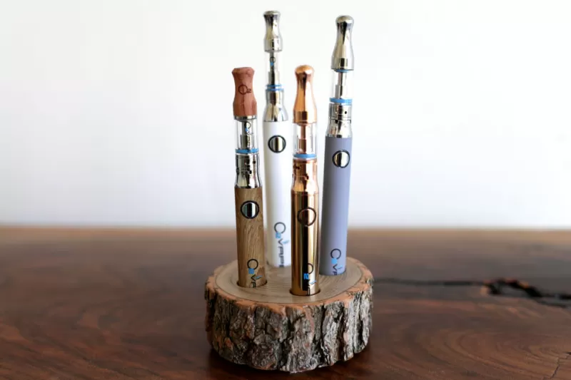 Vape Pen Stand | Natural Wood | 510 Thread - Vape Product, Vape Product; Regular, Vape Product