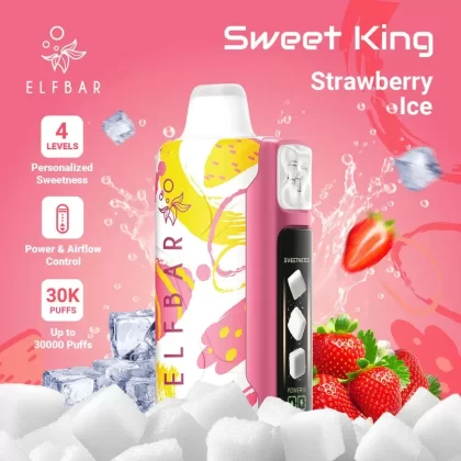 ELFBAR Sweet King Strawberry Ice