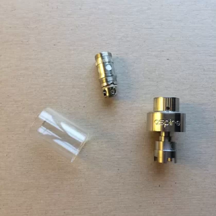 Aspire Atlantis V 2 Replacement 3ml Glass Upper Hardware & Coil - Mangovape.Com
