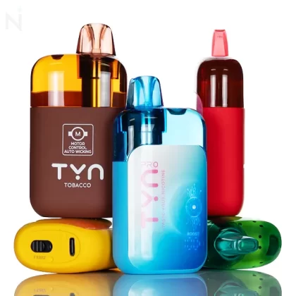 Tyn Pro 50K Disposable Vape - 18mL - Clear Blue / 5%