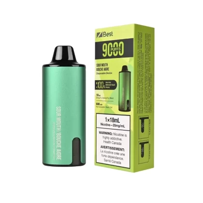 Z BEST Disposable – ZPOD – SPECIAL NIC BLEND – 9000 Puffs – Sour Mouth