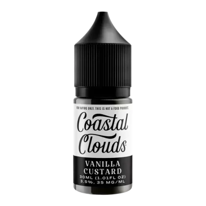 Vanilla Custard Coastal Clouds Salt Nic - Customer Group#Consumer~Nicotine#35mg>50mg~Size#Single