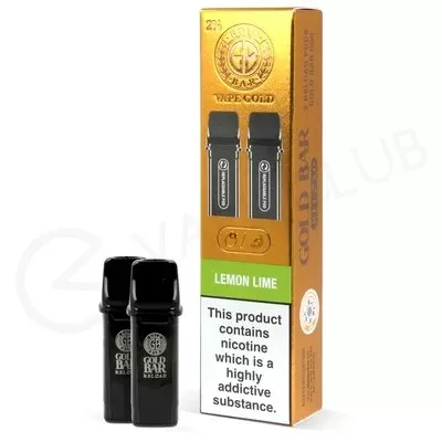 Lemon Lime Gold Bar Reload Prefilled Pod