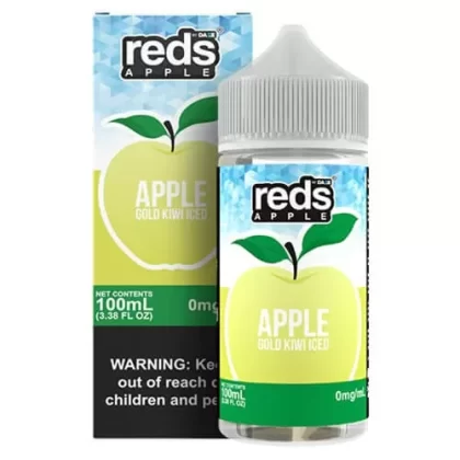 Reds E-Liquid – Apple Golden Kiwi Iced 100ml