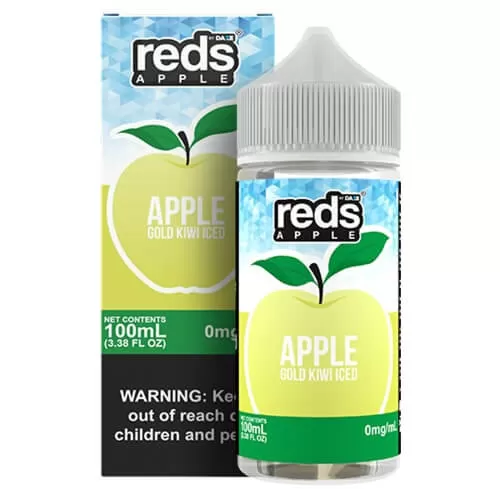 Reds E-Liquid – Apple Golden Kiwi Iced 100ml