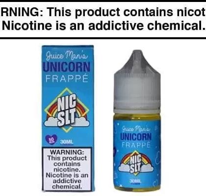 UNICORN FRAPPE BY JUICE MAN SALTS 30ML - Vapejuice