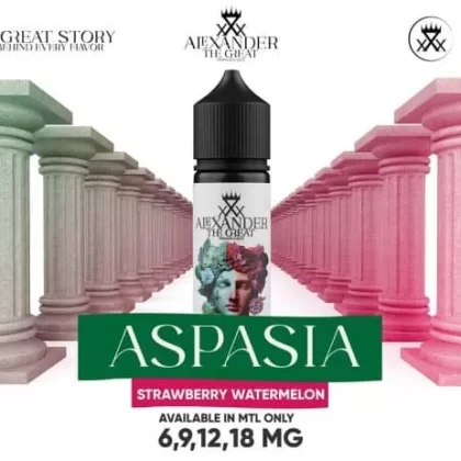 ALEXANDER MTL ASPASIA VAPE ELIQUID – STRAWBERRY WATERMELON - Vape Product, Vape Product; Vape Product