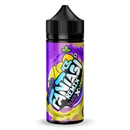 FANTASI REMIX BLACKCURRANT X LEMON ICE E LIQUID BY FANTASI 100ML 70VG