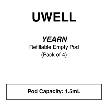 Yearn Uwell Pod Cartridge 1.4 ohm - Vapeys Co Nz (31E084)