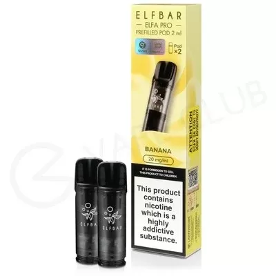 Banana Elf Bar Elfa Pro Prefilled Pod