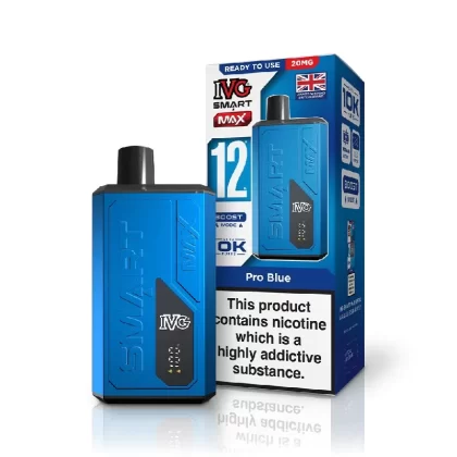 IVG Smart Max Pro Blue Starter Kit - Nicotine Strength#20mg (C58A37) (C58A37)