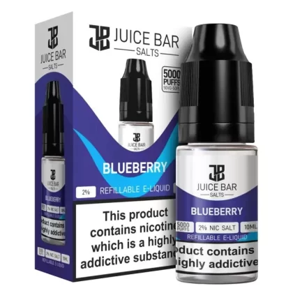 Blueberry 10ml Nic Salt Juice Bar 5000 E Liquid