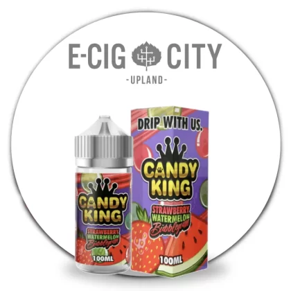 Candy King 100ML - Ice Strawberry Watermelon Bubblegum Ice 0MG, Ice Strawberry Watermelon Bubblegum Ice 3MG