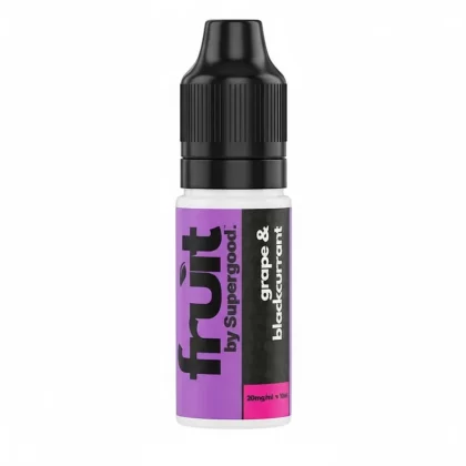 Grape and Blackcurrant By Supergood Fruits 10ml Nic Salt