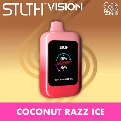 STLTH VISION Disposable Vape – Coconut Razz Ice