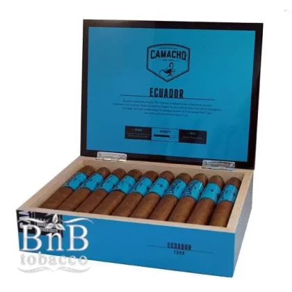 Camacho Ecuador - Product#Churchill (7.0" x 48)>Robusto (5.0" x 50)>Toro (6.0" x 50)~Packaging#Box of 20>5 Pack