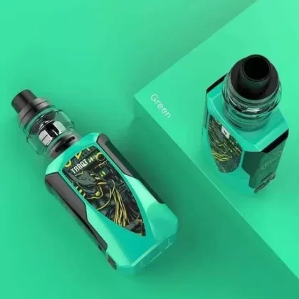 Vaporesso TAROT BABY 85W & NRG SE Starter Kit - Color#TURQUOISE BLUE>FERRARI RED>GREEN>CHROME BLUE>CHROME MULTI