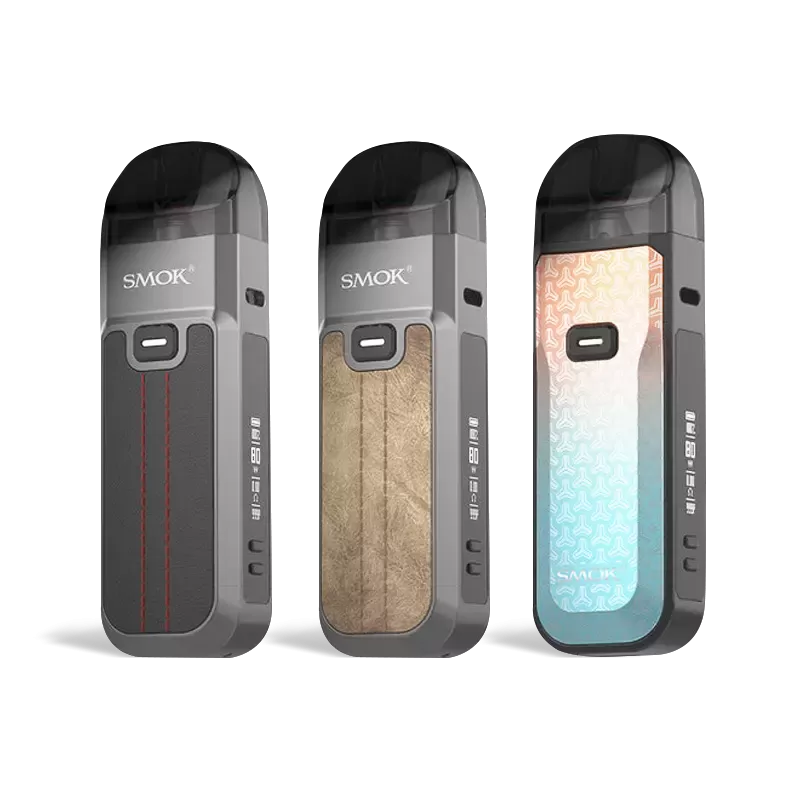 Smok Nord 5 80W Pod System - 7-Color Dart, Beige White (Leather Series)