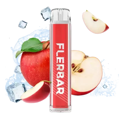 Flerbar – Apple Ice - Flerbar / 550 mAh / Nikotin / Glycerin / Nikotin-Benzoat / Propylenglykol / Aromastoffe / 20mg/ml / ca. 600