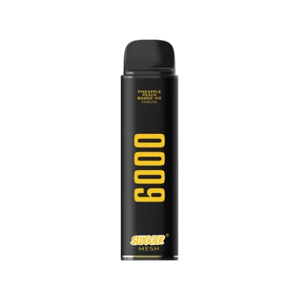 Slugger Black Disposable Vape – Pineapple Peach Mango Ice 40mg (6000 Puffs)