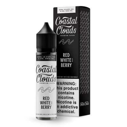 Coastal Clouds - Red White and Berry - 60ML E-Liquid - 6MG
