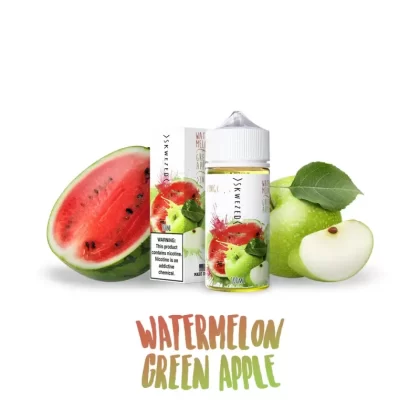 Skwezed Watermelon Green Apple Vape e-Liquid 100mL - Vape Product, Vape Product (82D901)