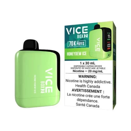 Vice Box 2 70K Disposable Vape – Honeydew Ice - 20mg/mL