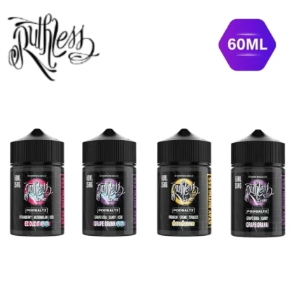 Shop Ruthless 60ml Salt E-Juice 35MG at EjuiceAvenue Store