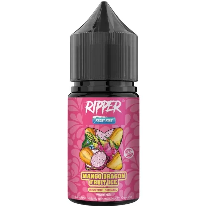 Rufpuf Ripper Frost Fire – Mango Dragon Fruit Ice 30 ml (25/40/55 mg) - Vape Product, Vape Product