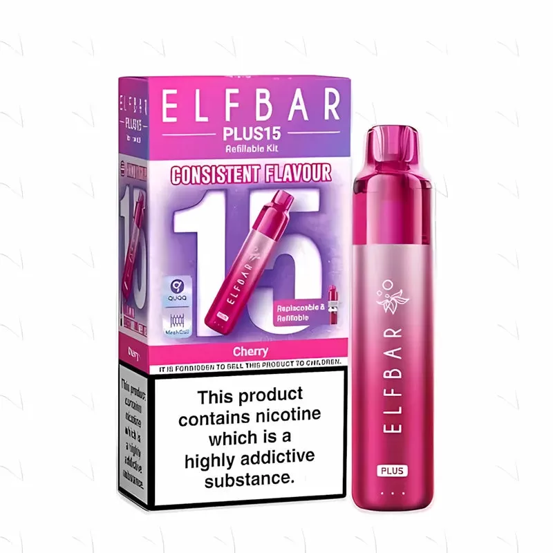 Elf Bar Plus 15 Prefilled Pod Kit - Blueberry - Image 3