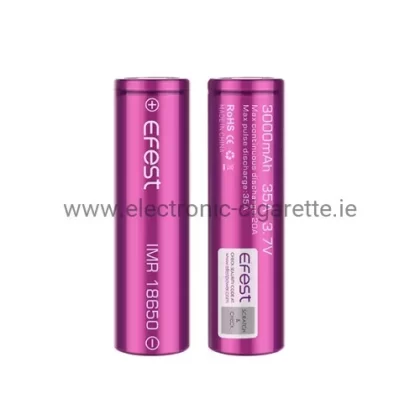 Efest Purple IMR 18650 3000mAh 3.7V
