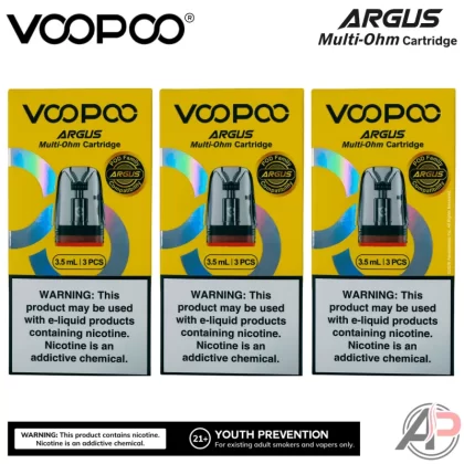 Voopoo Argus Multi-Ohm Pod Replacement Cartridges 3 Pack