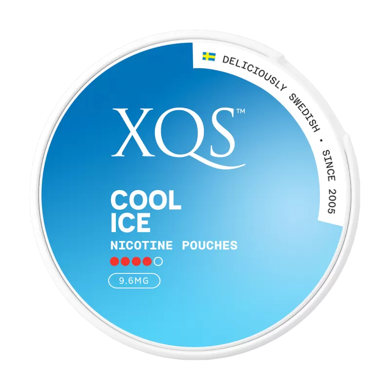 Cool Ice XQS Nicotine Pouches - 9.6mg - Vape Product (D62059)