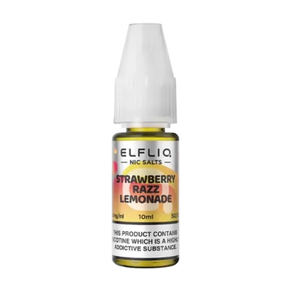 Strawberry Razz Lemonade Elfliq Nic Salt by Elfbar - Ecigwizard