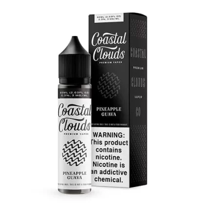 Coastal Clouds Pineapple Guava 60ml Vape Juice - Vape Product, Vape Product