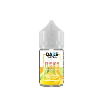7 Daze Fusion Salt Nicotine Vape Juice - Vape Product, Vape Product; Banana Cantaloupe Honeydew, Grapefruit Orange Mango