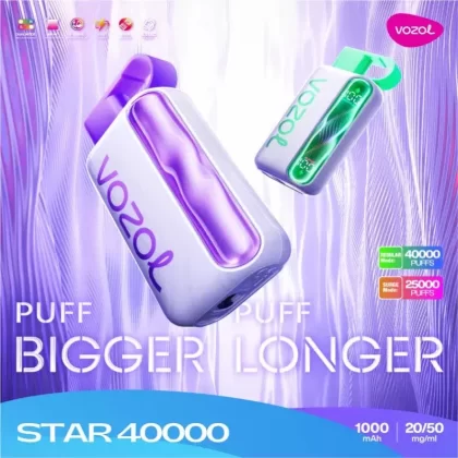 Vozol Star 40000 Puffs 50MG
