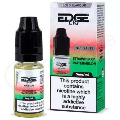 Strawberry & Watermelon Nic Salt E-Liquid by Edge Liq