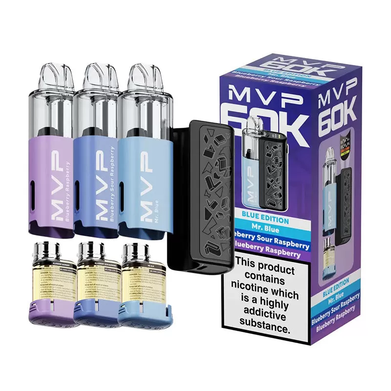 MVP 60K Vape Kit - Blue Edition - Image 2