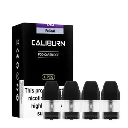 Uwell Caliburn Replacement Pods 1.4 OHM (pack of 4)
